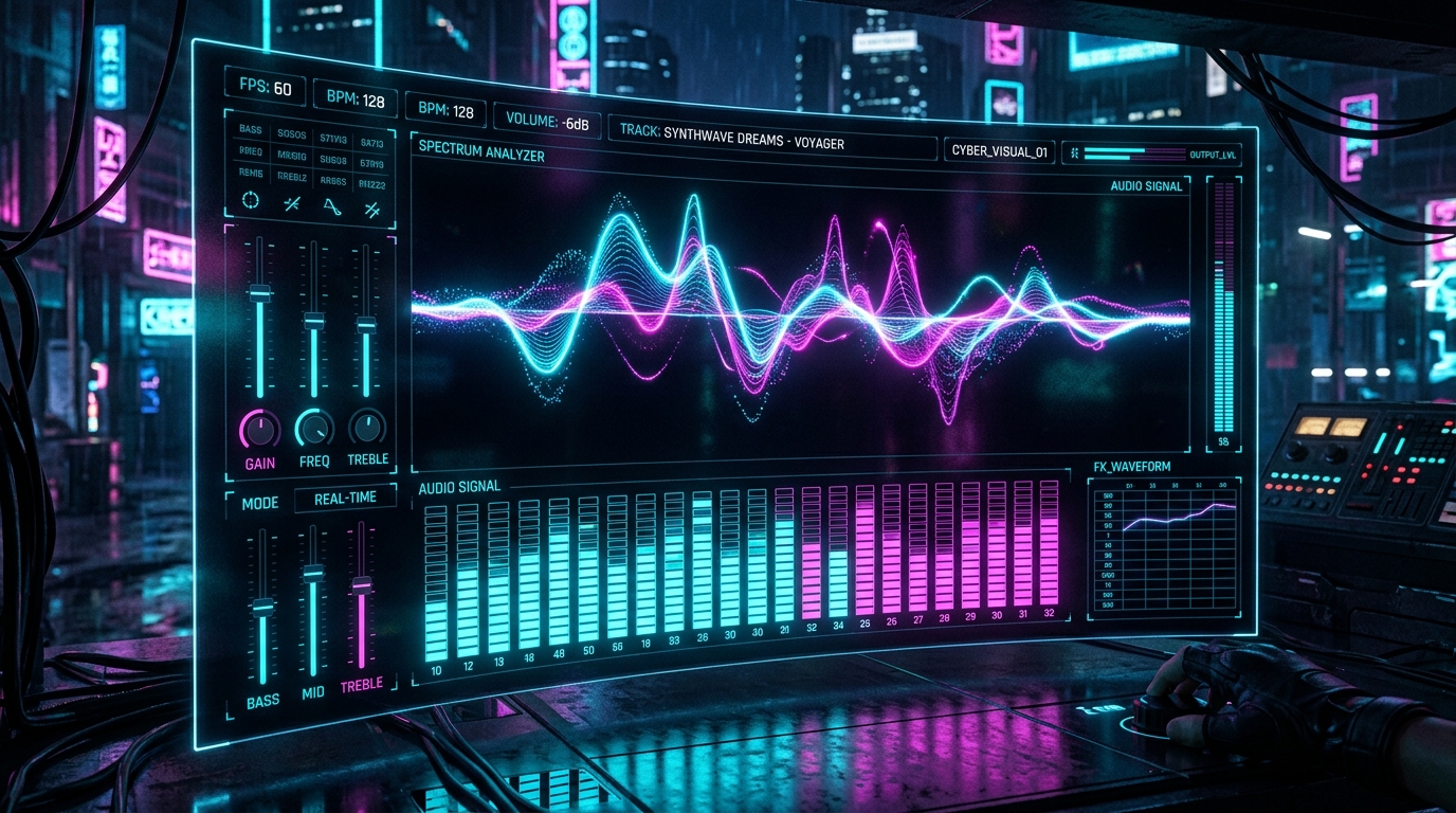 Synthwave Equalizer